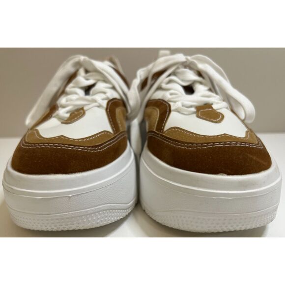 Unbranded platform sneakers in retro colors/style. Size 9(W). - Picture 2 of 9